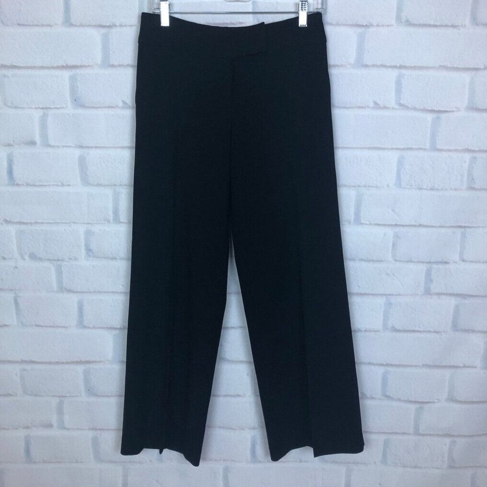 MaxMara Black Wide-Leg Trousers